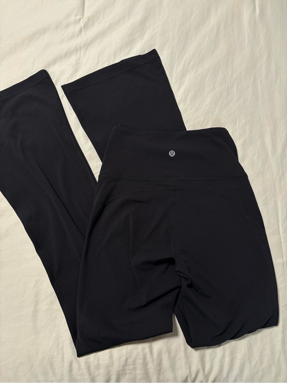 lululemon athletica Black High-Rise Flare Leggings
